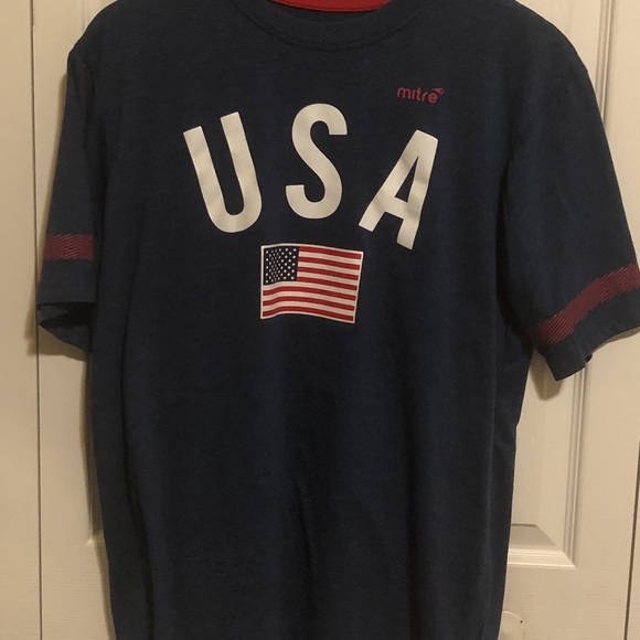 Mitre USA 🇺🇸 Tee Shirt Size Large - Picture 15 of 15